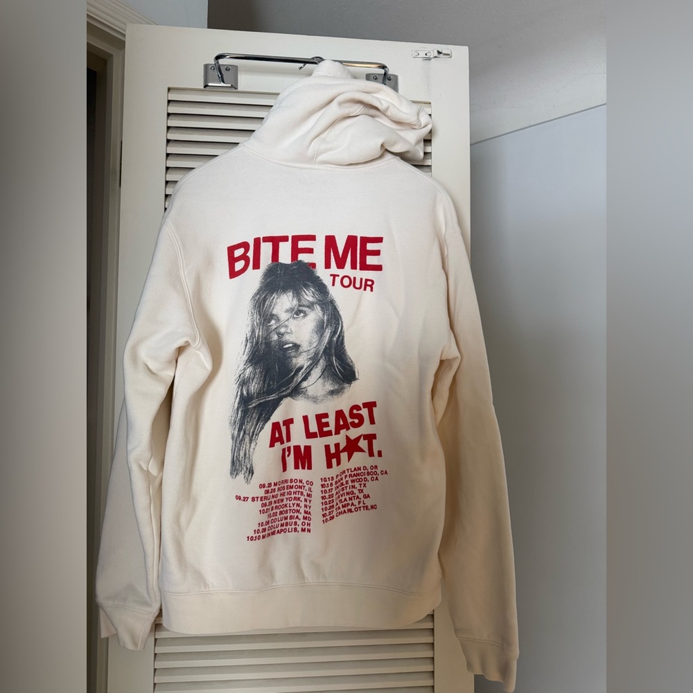 Cream "Bite Me Tour - At Least I'm Hot" Graphic Hoodie Renee rapp
